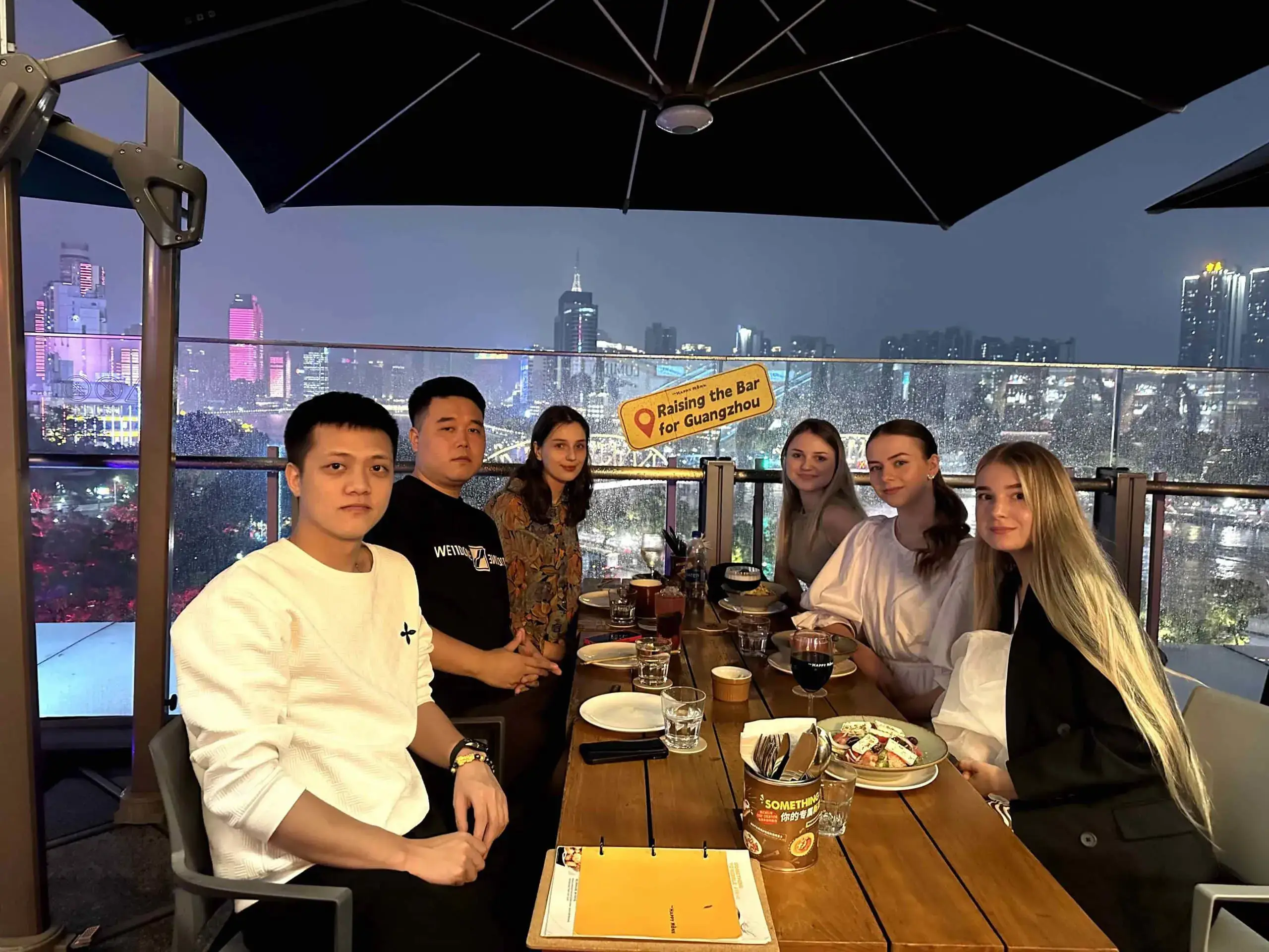 Chinese Tiger team at work with a supplier in China